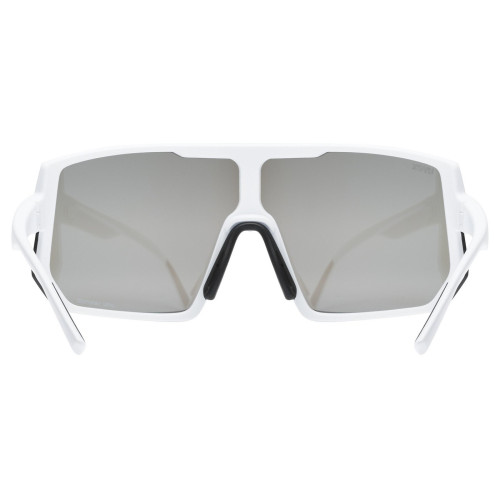 Glasses Uvex sportstyle 235 V white matt / litemirror blue