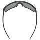 Glasses Uvex mtn perform black matt / mirror silver