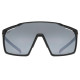 Glasses Uvex mtn perform black matt / mirror silver