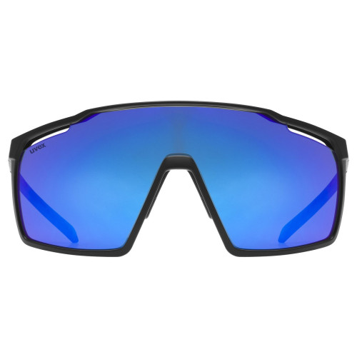 Glasses Uvex mtn perform black-blue matt / mirror blue