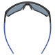 Glasses Uvex mtn perform black-blue matt / mirror blue