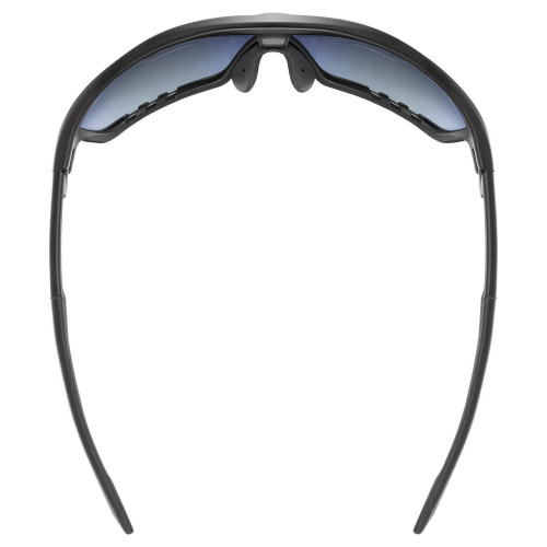 Glasses Uvex sportstyle 706 black matt / mirror blue