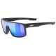 Glasses Uvex LGL 51 black matt / mirror green