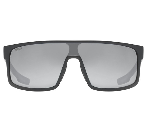 Glasses Uvex LGL 51 black matt / mirror silver