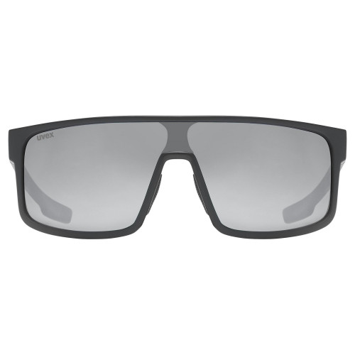 Glasses Uvex LGL 51 black matt / mirror silver