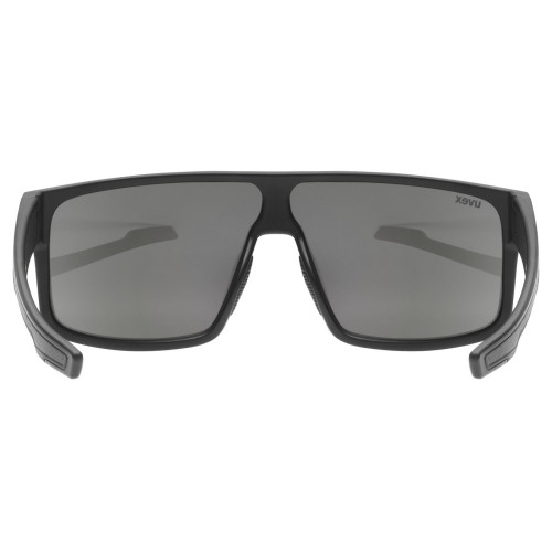 Glasses Uvex LGL 51 black matt / mirror silver