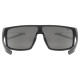 Glasses Uvex LGL 51 black matt / mirror silver