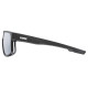 Glasses Uvex LGL 51 black matt / mirror silver