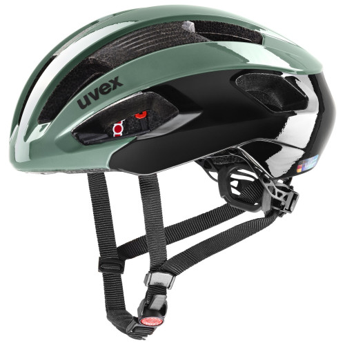 Helmet Uvex rise moss green-black-56-59CM