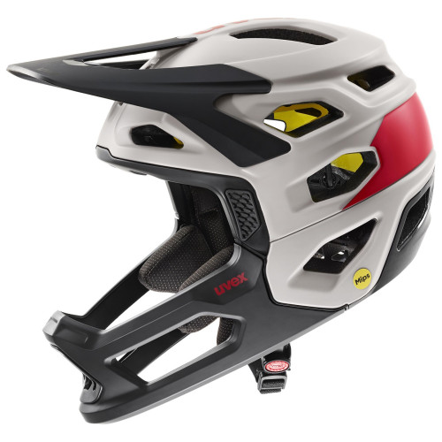 Helmet Uvex revolt MIPS oak brown-red-56-61CM