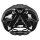 Helmet Uvex quatro cc all black-52-57CM