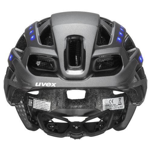 Helmet Uvex finale light 2.0 black-silver matt-52-57CM