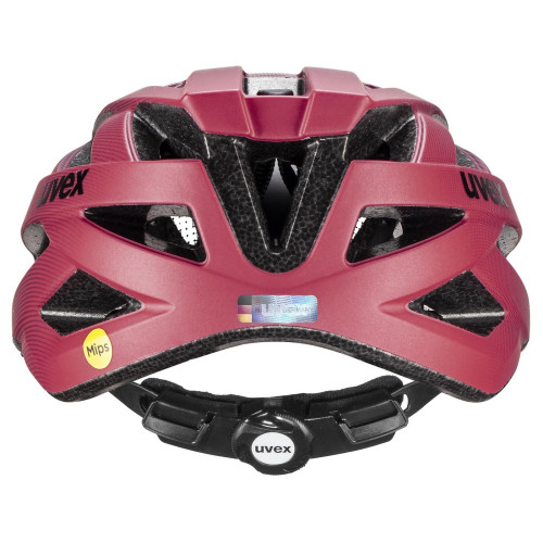 Velo ķivere Uvex i-vo cc MIPS black-red-56-60CM