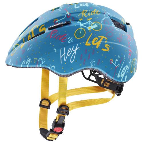 Helmet Uvex kid 2 cc let's ride matt-46-52CM