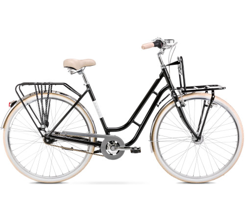 Bicycle Romet Luiza Lux 28" 2023 black-21" / XL