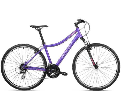 Bicycle Romet Orkan 2 D 28" 2023 violet-white-20" / L