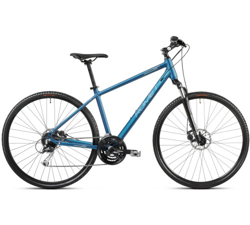 Bicycle Romet Orkan 3 M 28" 2023 navy blue-sky blue-18" / M