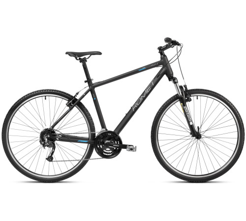 Bicycle Romet Orkan 3 M Lite 28" 2023 black-sky blue-18" / M
