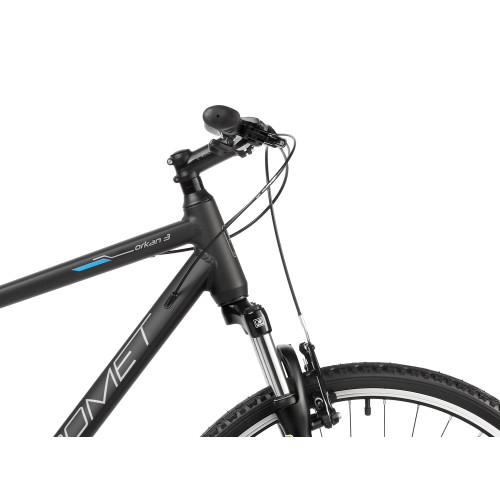 Bicycle Romet Orkan 3 M Lite 28" 2023 black-sky blue-20" / L
