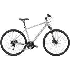 Velosipēds Romet Orkan 4 M Lite 28" 2023 silver-black-18" / M