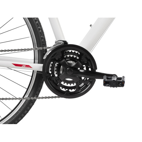 Bicycle Romet Orkan D Lite 28" 2023 white-violet-19" / L