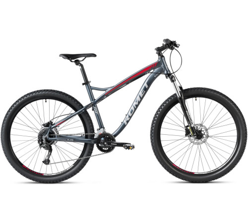 Bicycle Romet Rambler FIT 27.5" 2023 black-red-20" / XL