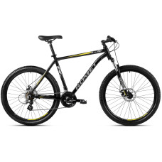 Velosipēds Romet Rambler R7.1 27.5" 2023 black-grey-gold-19" / L