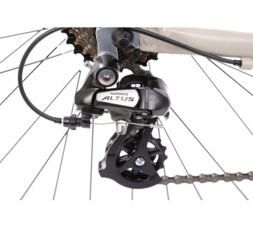 Bicycle Romet Rambler R9.0 29" 2023 grey-black-orange-19" / L