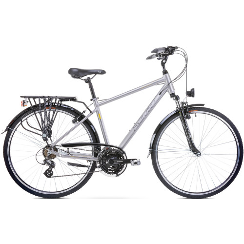 Bicycle Romet Wagant 28" 2023 silver-gold-19" / M