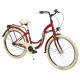 Bicycle AZIMUT Vintage 26" 3-speed 2025 burgund-cream shiny