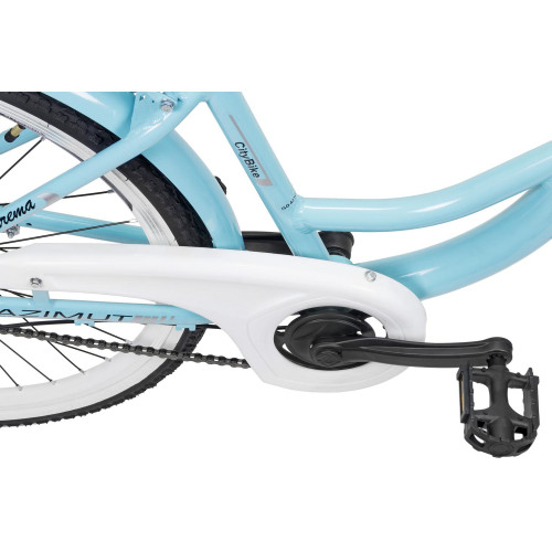 Bicycle AZIMUT Sarema ALU 26" 3-speed 2025 turquoise matt