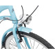 Bicycle AZIMUT Sarema ALU 26" 3-speed 2025 turquoise matt