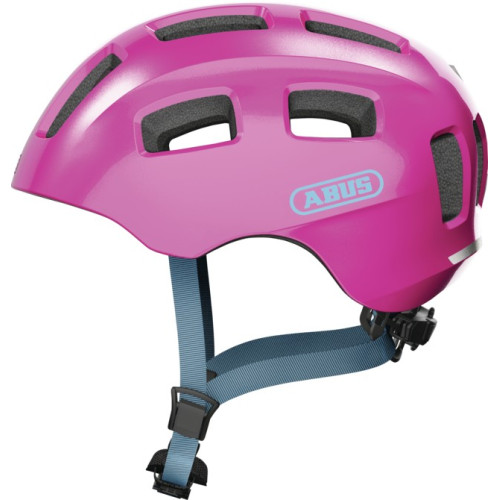 Velo ķivere Abus Youn-I 2.0 sparkling pink-M (52-57)