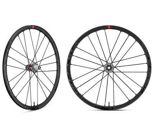 Bicycle wheelset Fulcrum Racing Zero DB C19 2WF AFS front HH12 - rear HH12/142 USB-Campagnolo ED