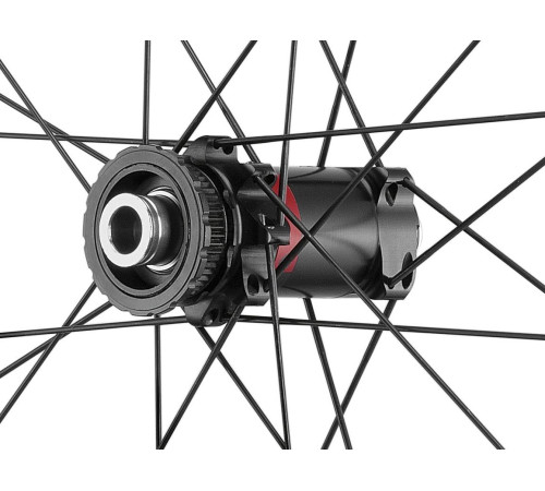 Bicycle wheelset Fulcrum Rapid Red 5 650B 2WF-R C23 AFS front HH12 + KIT HH15 - rear HH12/142 with DRP-SRAM XDR