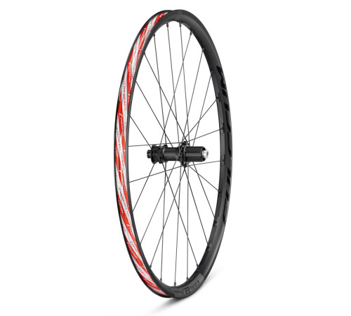 Rear bicycle wheel Fulcrum Rapid Red 3 2WF-R C24 AFS HH12/142 with DRP-Shimano HG11