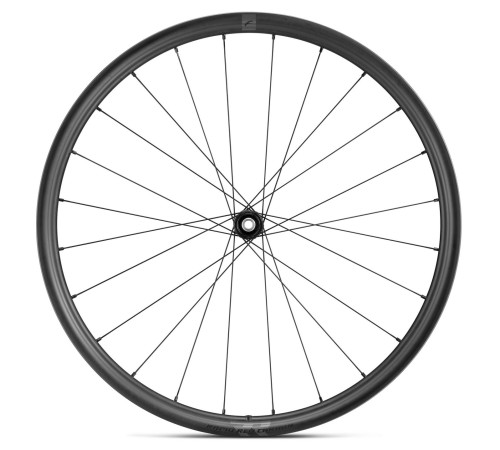 Front bicycle wheel Fulcrum Rapid Red Carbon 2WF C25 AFS HH12