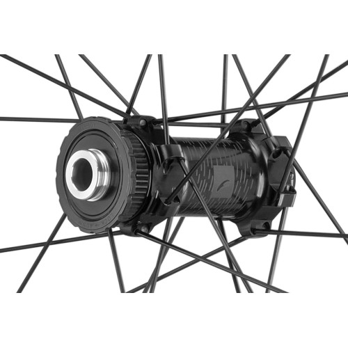 Bicycle wheelset Fulcrum Rapid Red Carbon 2WF C25 AFS front HH12 - rear HH12/142-Shimano MS12