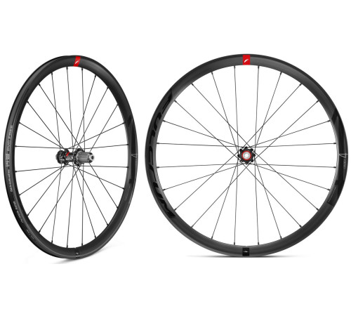 Bicycle wheelset Fulcrum E-Racing 4 DB 2WF-R C22 AFS front HH12 - rear HH12/142 with DRP-Shimano HG11