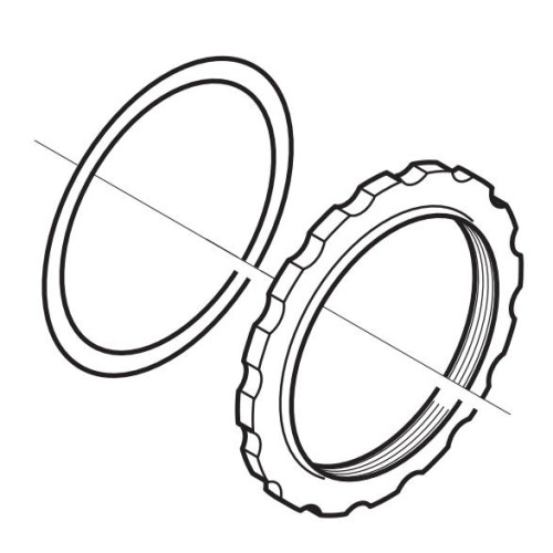Disc lockring Fulcrum for AFS disc mount with washer (4 pcs.)