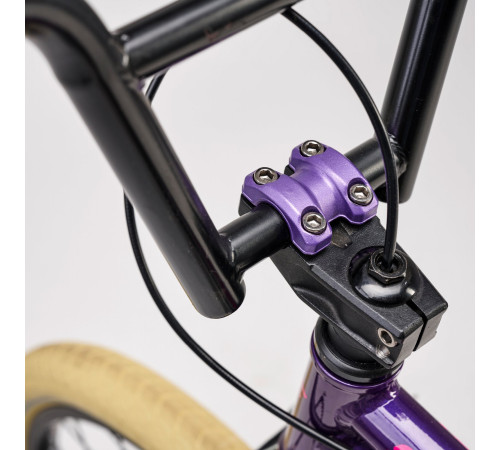 Bicycle S'COOL XtriX 40 1-speed BMX 20" Chromoly purple-fuchsia