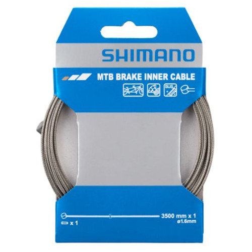 Brake cable Shimano MTB Extra Long stainless 1.6x3500mm