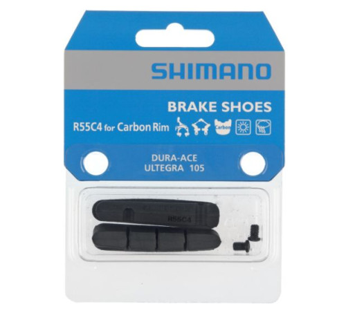 Brake pad shoes caliper Shimano DURA-ACE/ULTEGRA/105 BR-9000 for carbon rims