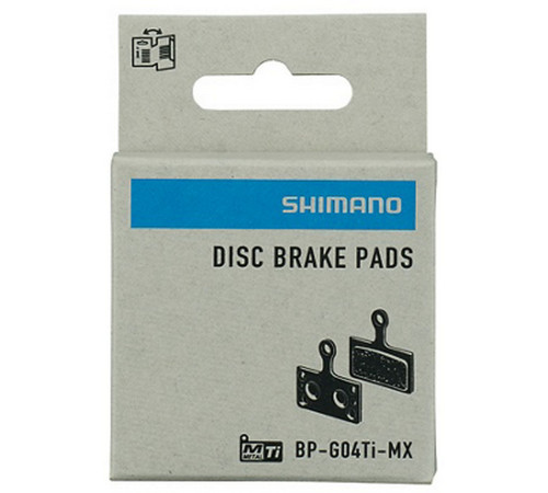 Disc brake pads Shimano G04TI Metal