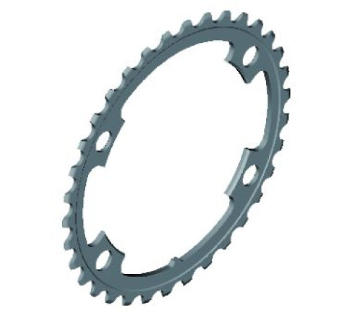 Priekšējā ķēdes riteņa Shimano TIAGRA FC-4700 110mm for 50-34T 10-speed 34T-MK