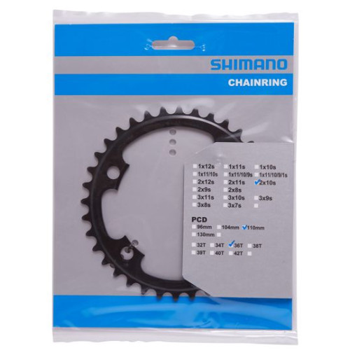 Priekšējā ķēdes riteņa Shimano TIAGRA FC-4700 110mm for 52-36T 10-speed 36T-ML