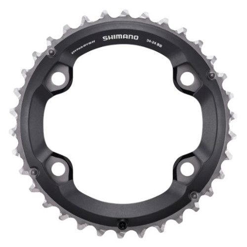 Priekšējā ķēdes riteņa Shimano SLX FC-M7000-2 96mm for 34-24T 11-speed 34T-BB