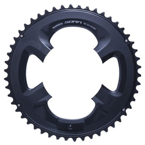 Priekšējā ķēdes riteņa Shimano SORA FC-R3000 110mm 9-speed 50T-MP