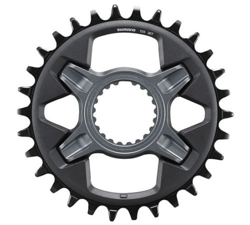 Priekšējā ķēdes riteņa Shimano SLX SM-CRM75 DirectMount with spacer for FC-M7100-1 12-speed 30T