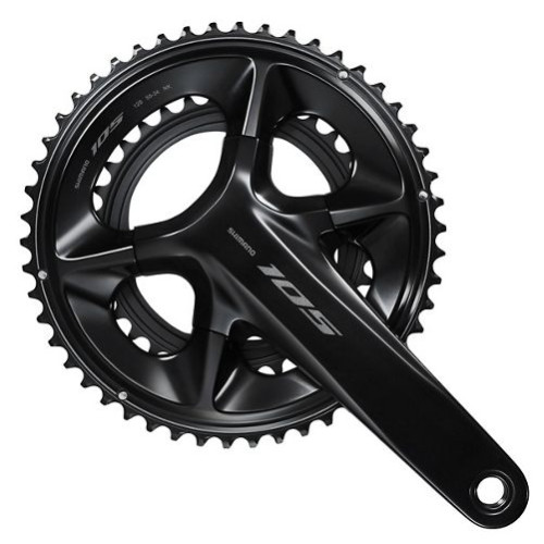 Priekšējie zobratu bloks Shimano 105 FC-R7100 170mm 2x12-speed 50-34T black